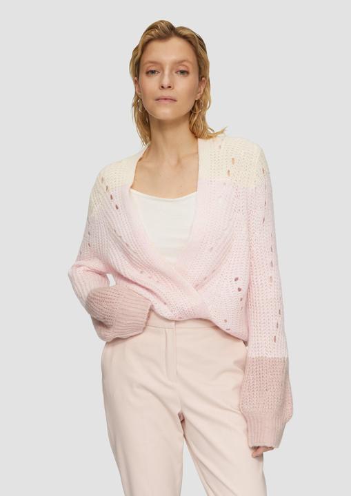 Produktbild s.Oliver Strickjacke Alpakamix-Cardigan mit Farbverlauf (M)