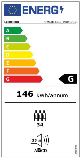Energie-Label Liebherr UWTGB 1682