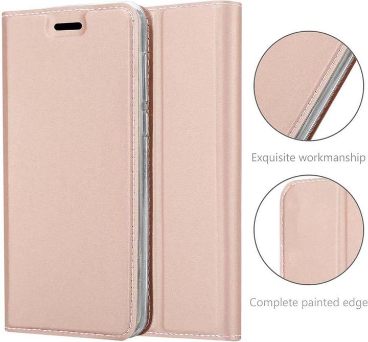 Actual product image Cadorabo Book Classy Style Cover (Huawei Ascend P7)