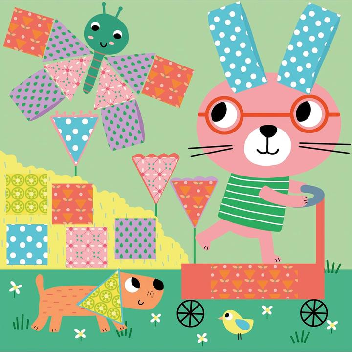 Actual product image Janod My Arts & Crafts Wycinanki Przyklejanki