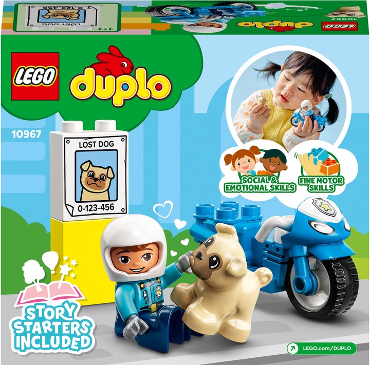 Produktbild LEGO Polizeimotorrad (10967)