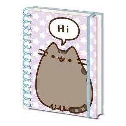 Pyramid PUSHEEN - Taccuino A5 - Pusheen ti saluta, Borsa per Notebook, Viola