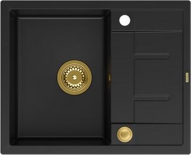 Image du produit Q Company ÉVIER QUADRON MORGAN 116 (HB8210U7-G1 P2O) (Evier sous plan, 62 cm)