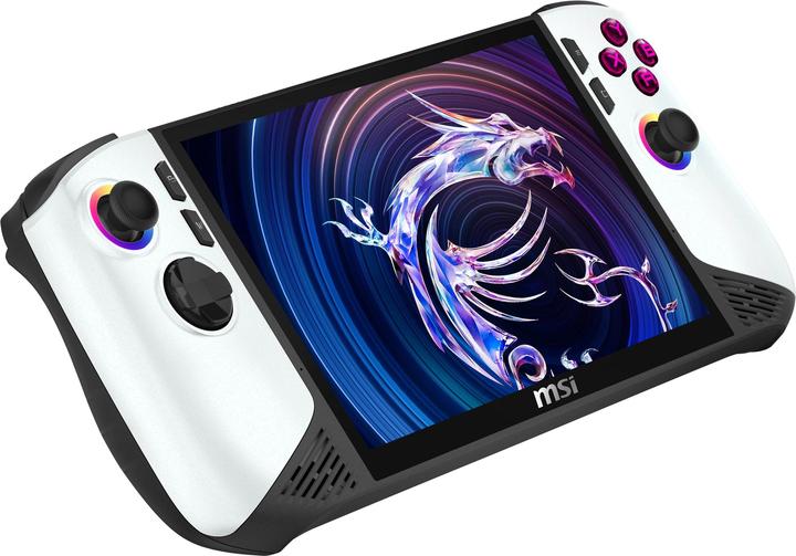 Actual product image MSI Claw 8 AI+ Polar Tempest Edition