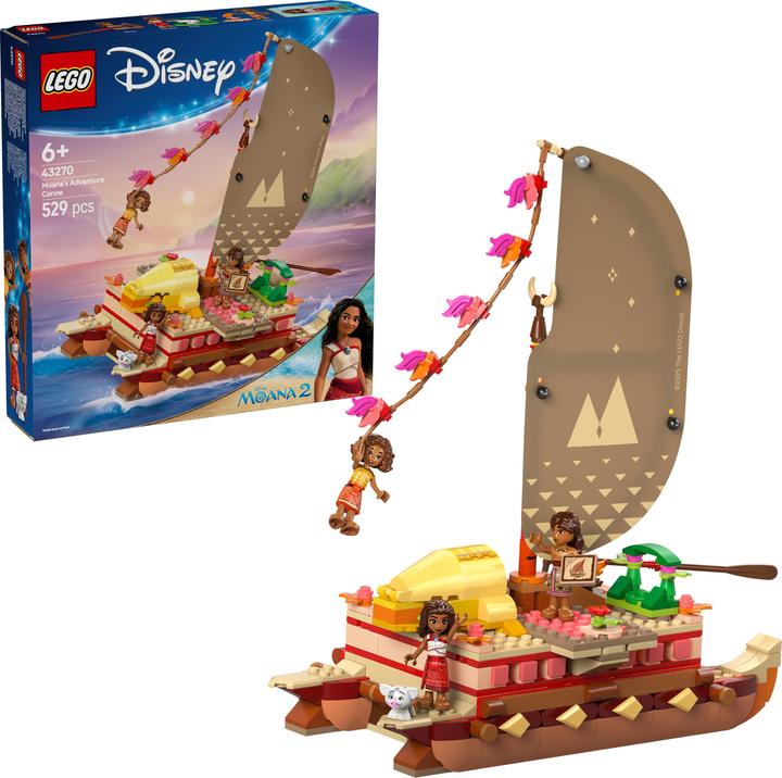 Produktbild LEGO Vaianas Abenteuerfloss (LEGO Disney)