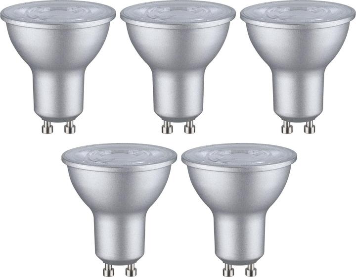 Paulmann Reflektor 5er Set (GU10, 4.90 W, 460 lm, 5 x, E)