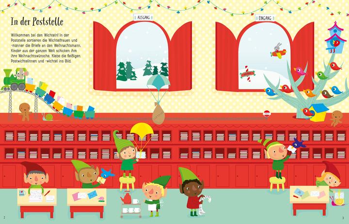 Produktbild Mein Stickerbuch: Besuch bei den Wichteln