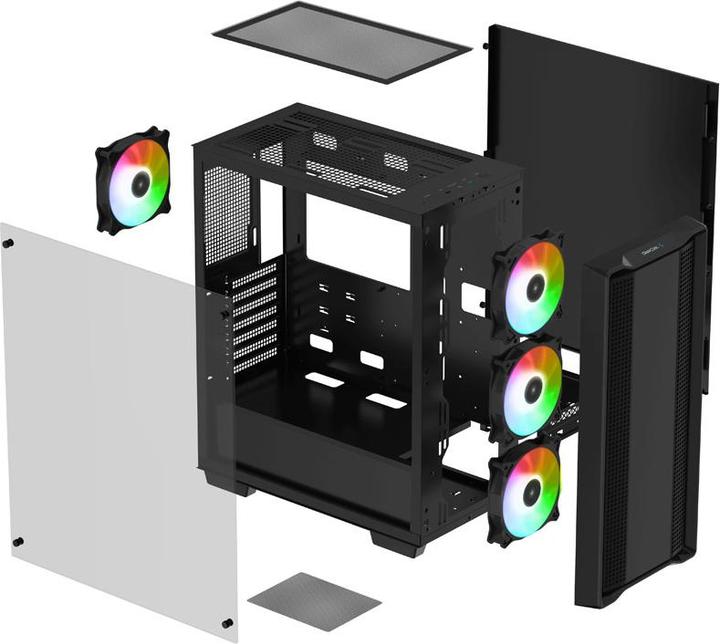 Actual product image Deepcool CC560 ARGB V2 bk (ATX, mATX, Mini-ITX)