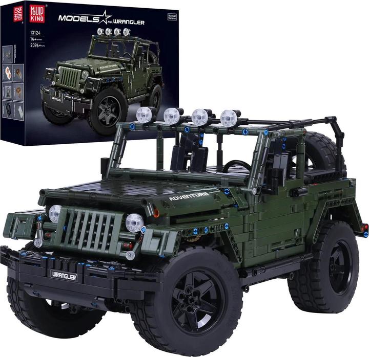 Mould King Geländewagen "Wrangler" - Klemmbausteine