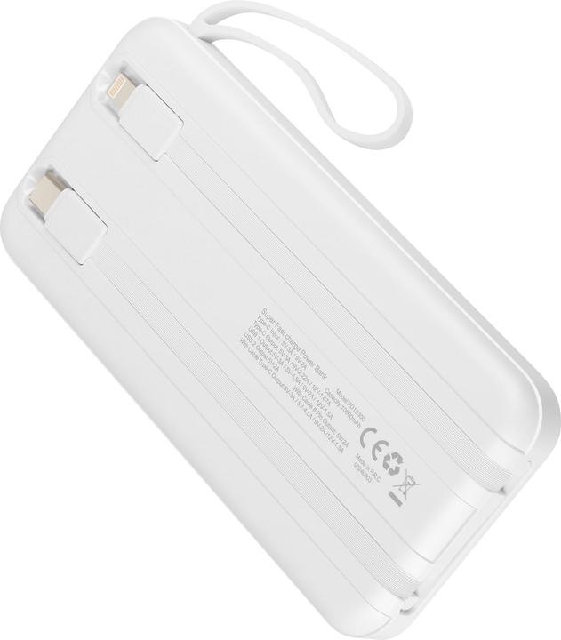 Image du produit LinQ Banque de puissance 10 000mAh + câble Lightning / USB-C (10000 mAh)
