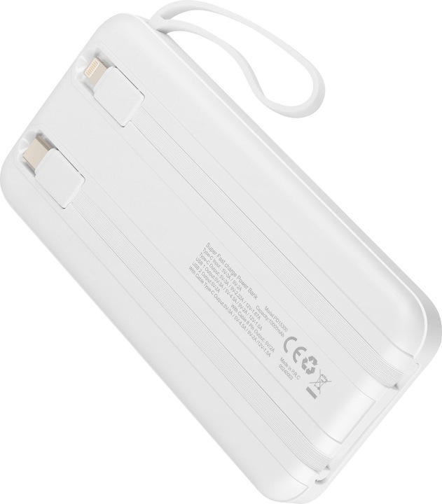 Actual product image LinQ 10,000mAh power bank + Lightning / USB-C cable (10000 mAh)