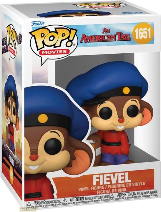 Actual product image Funko Feivel, der Mauswanderer POP! Movies Vinyl Figur Fievel 9 cm