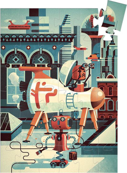 Immagine prodotto Djeco Puzzle Bob il robot 36 pezzi (36 pezzi)