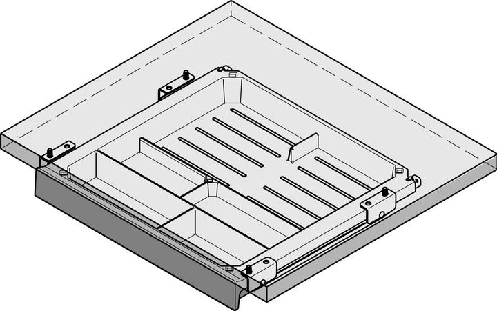 Actual product image Hettich Writing material tray SmarTray, height 40 mm