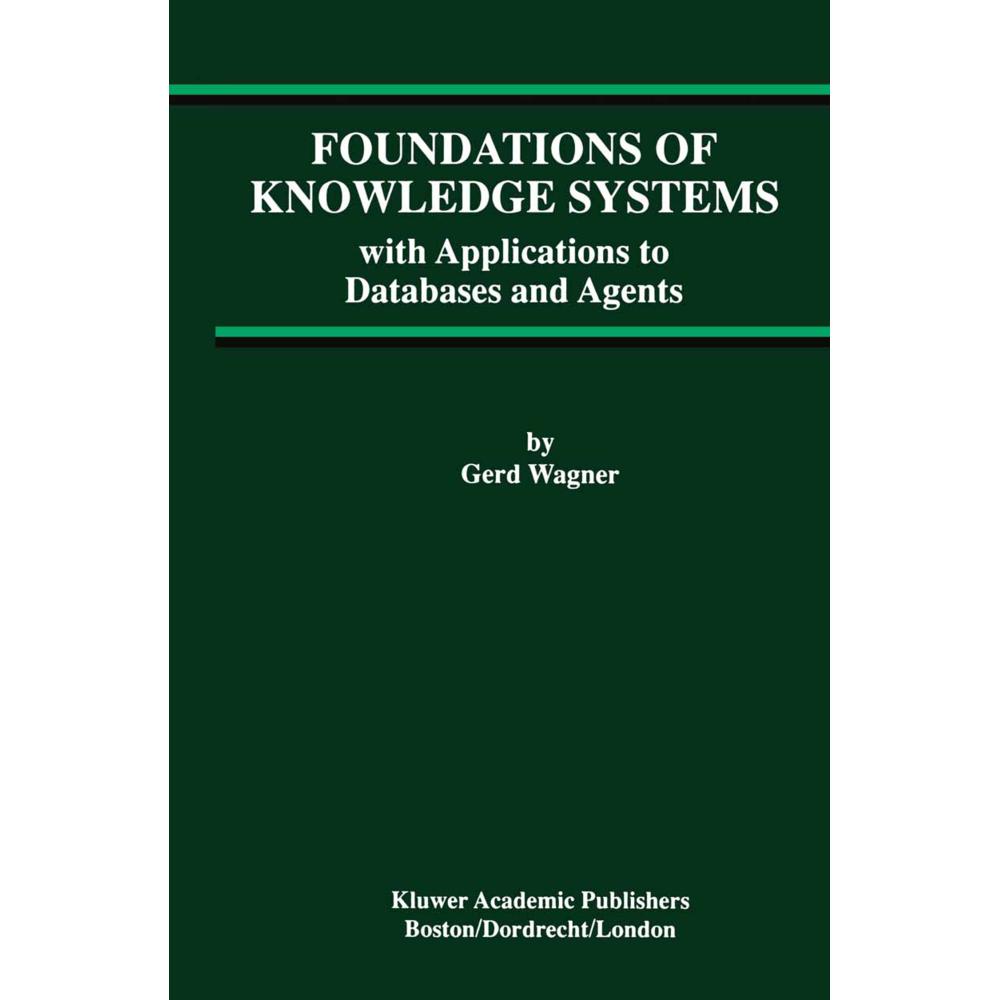 Foundations of Knowledge Systems, Fachbücher von Gerd Wagner