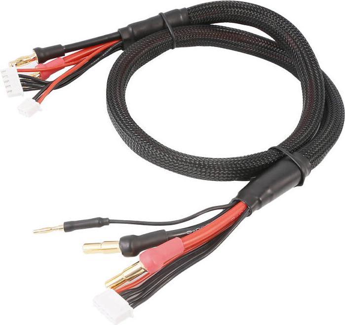 Image du produit Gens Ace Câble de charge 2S/4S : Bullet 4mm & 5mm avec connecteur Bullet 4.0mm