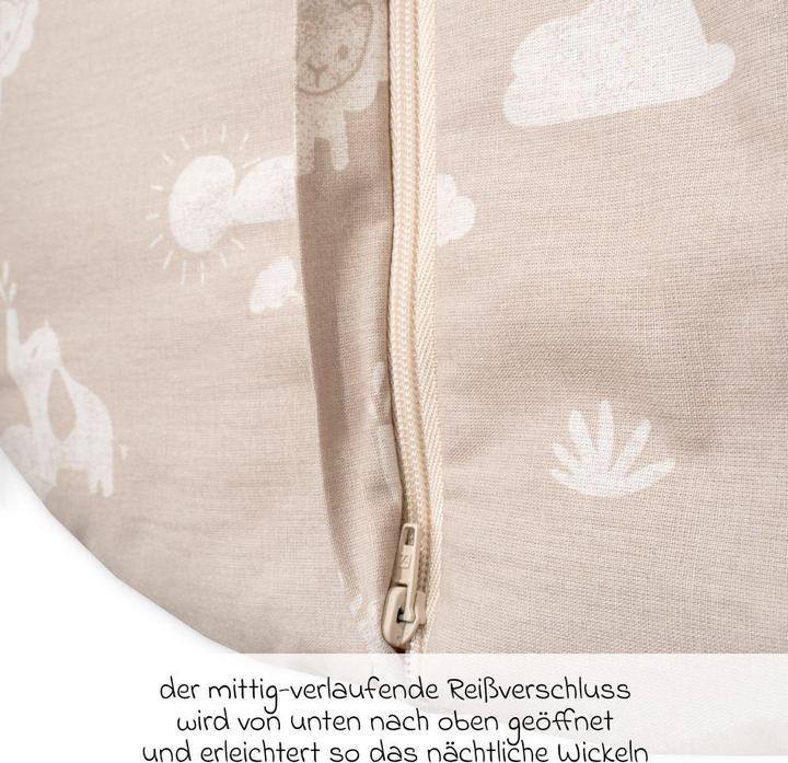 Produktbild Julius Zöllner Baby-Ganzjahresschlafsack Organic Jungle Dream 80 cm (80 cm, 2.5 TOG, Ganzjahr)
