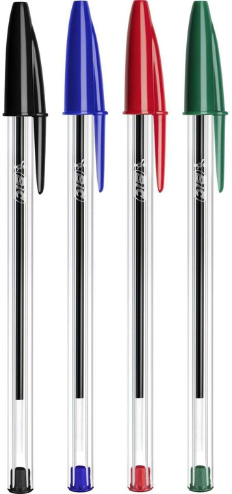 Actual product image Bic Cristal (Transparent, 10 x)