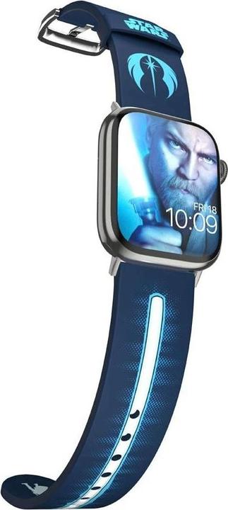 Immagine prodotto Moby Fox Bracciale Smartwatch Star Wars Darth Vader Lightsaber 22 mm (22 mm, Acciaio inossidabile, Silicone)