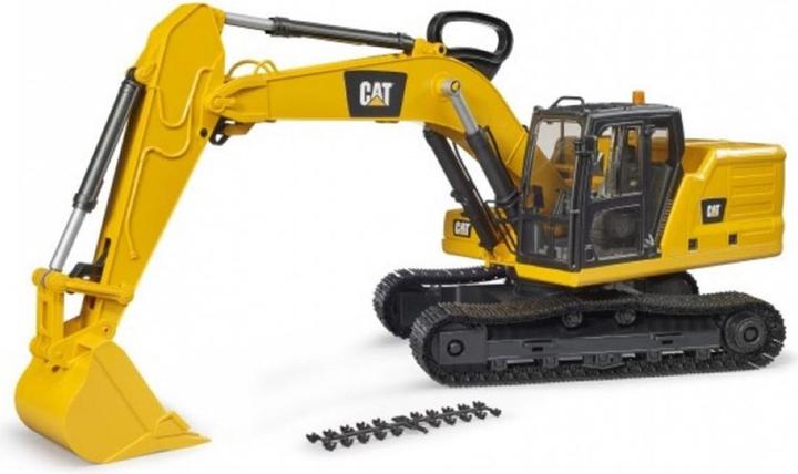 Actual product image Bruder Cat backhoe