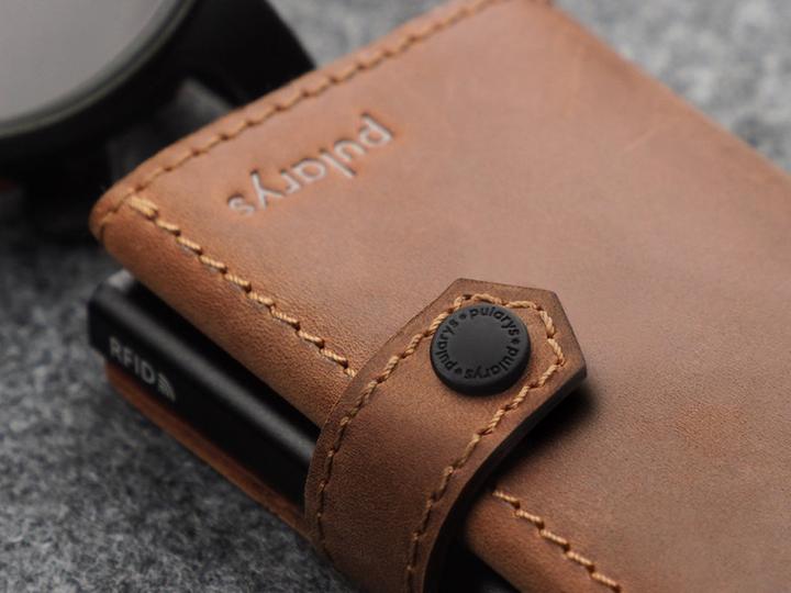 Actual product image Pularys Wallet HIKER credit card holder