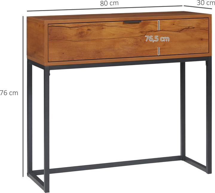 Actual product image Jamb Side table (80 x 30 x 76 cm)