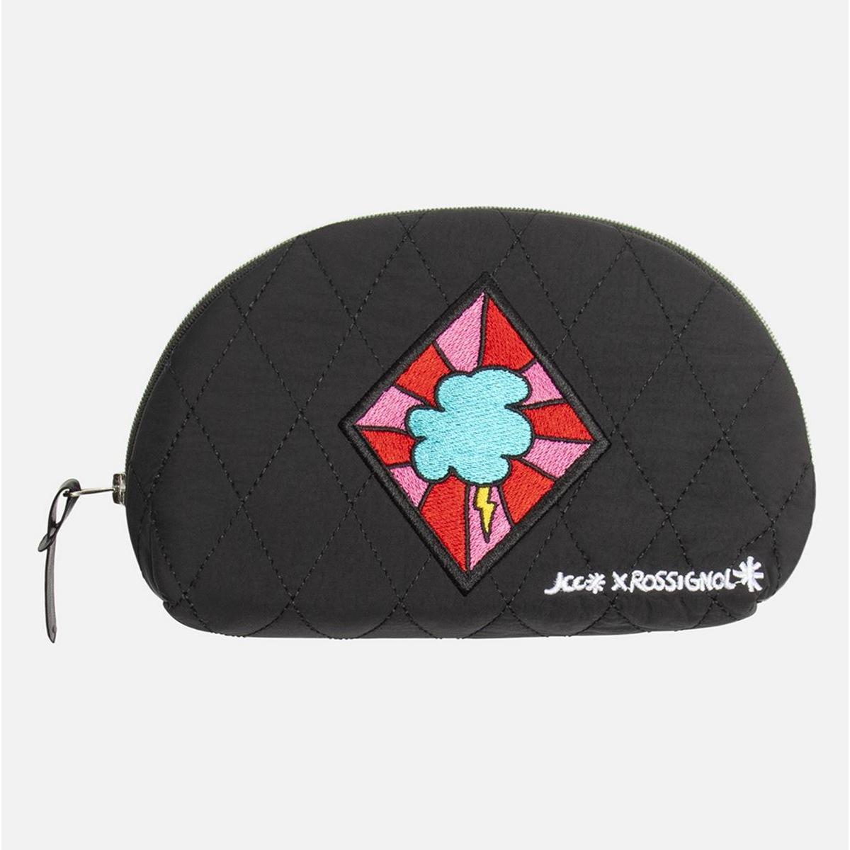 Rossignol, Necessaire, Kosmetiktasche mit Teddy-Beutel, Nero