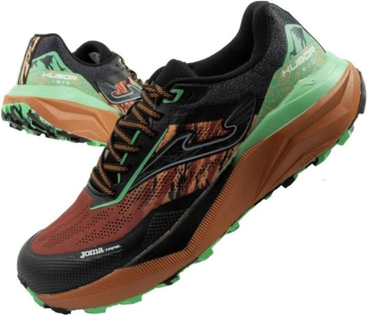 Actual product image Joma Kubor men's trail running shoes, off-road, cushioned, brown (42.5)