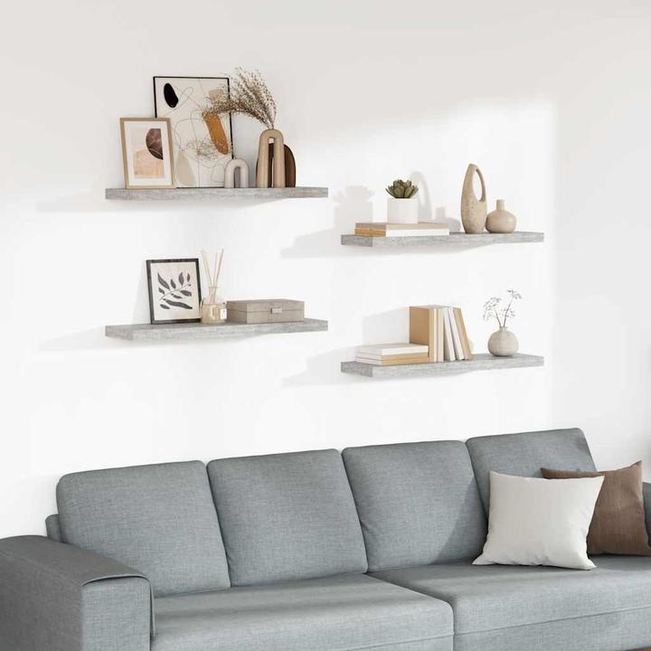 Actual product image vidaXL Wandregal (23.50 x 80 x 3.80 cm)