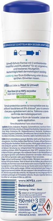 Produktbild NIVEA Dry Active (Spray, 150 ml)