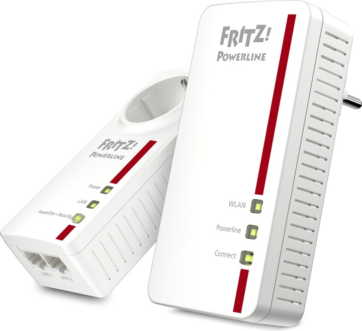 Actual product image AVM FRITZ!Powerline 1260E WLAN Set International (1200 Mbit/s)