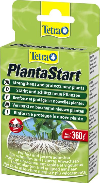 Tetra PlantaStart 12 Tabletten (Wasserpflege Aquarium)