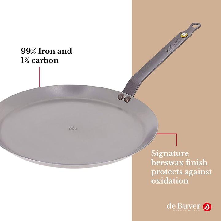 Image du produit de Buyer Élément minéral B (26 cm, Poêle à frire, Fer, Acier)