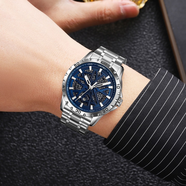 Produktbild Skmei 9337BU Herrenuhr + BOX