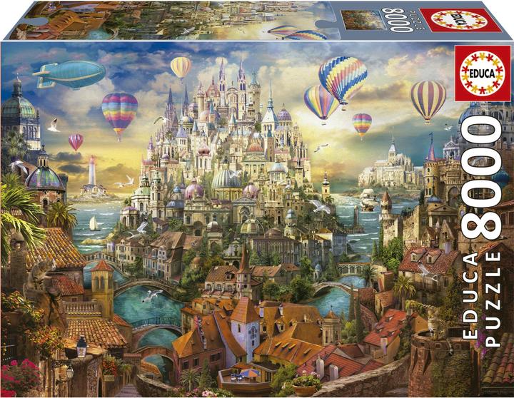 Actual product image Educa City of dreams (8000 pieces)
