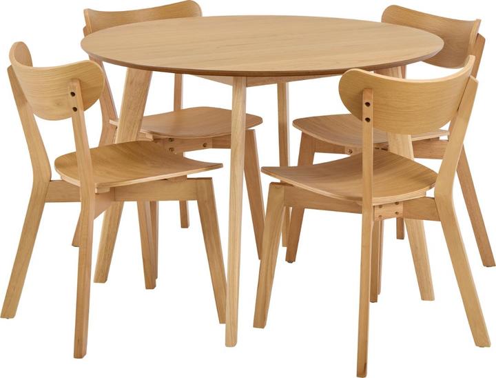 matt Eiche gebeizt, Natürlich