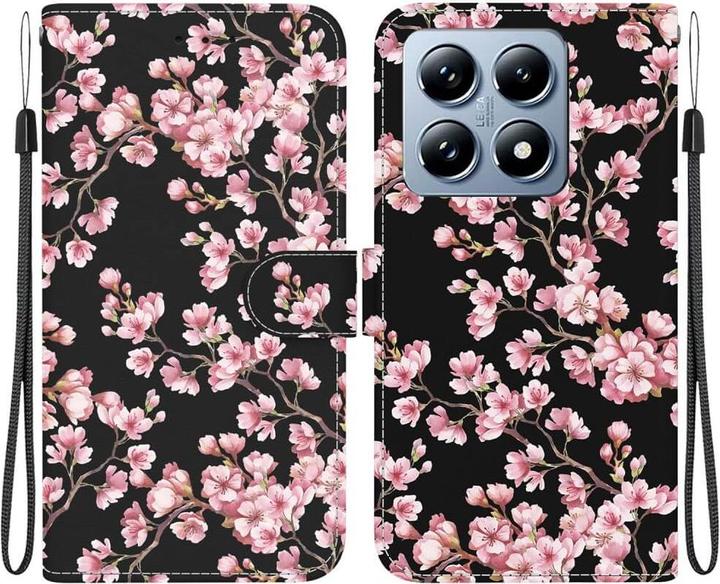 Actual product image Cover-Discount Xiaomi 14T Pro - Case cover with flower motif (Xiaomi 14T Pro)