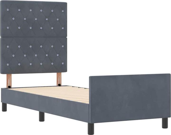 Actual product image vidaXL Modernes Bett (80 x 200 cm)