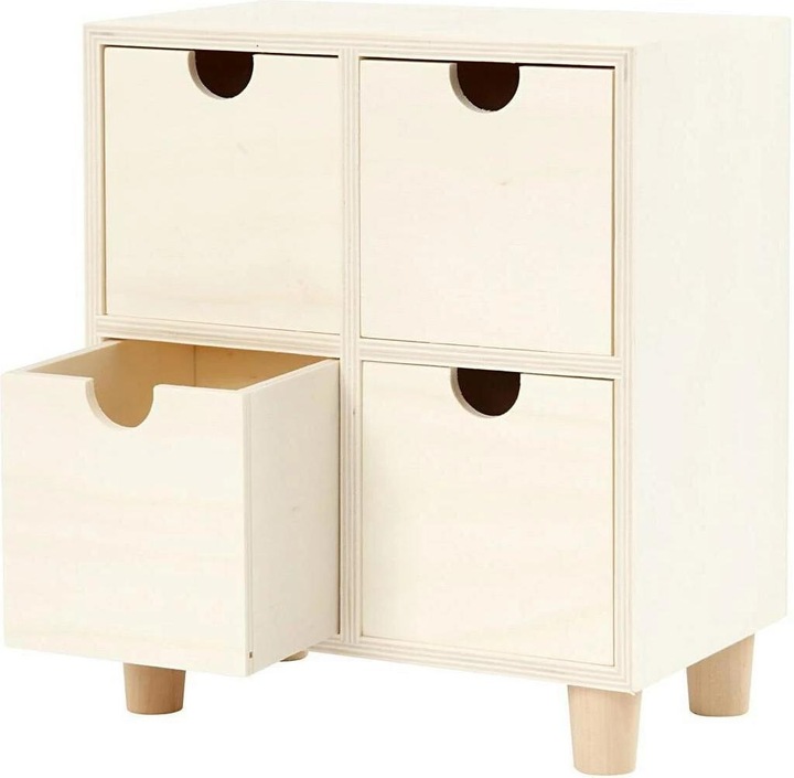 Actual product image Creativ Company Mini chest of drawers (11.5 x 23 x 20 cm)