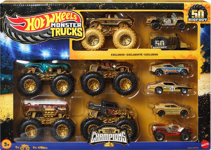Hot Wheels Collezione di auto dei campioni del Trofeo Bigfoot