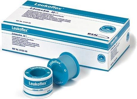 Actual product image BSN Leukoplast waterproof 5 cm x 5 m for fixation of bandages, 1 pc. plaster (1 x)