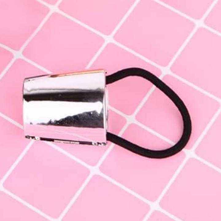 Actual product image Avizar Stylisches Verstell-Haargummi mit Ringdetail (Hair tie)