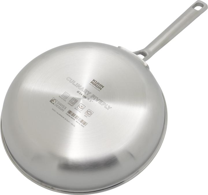 Image du produit Kuhn Rikon Poêle à frire (24 cm, Poêle à frire, Acier inoxydable, Aluminium)
