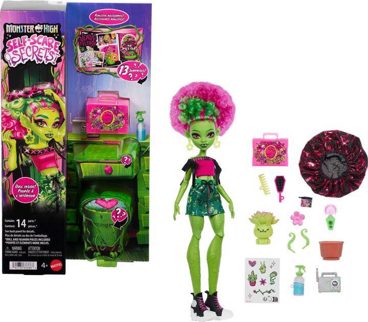 Image du produit 0 Monster High – Coffret Secrets De Beauté Terreur & Bien-être Venus Mcflytrap