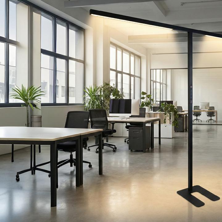 Produktbild Luxula LED-Büro-Stehleuchte - Slim Line, Duo (5000 lm)