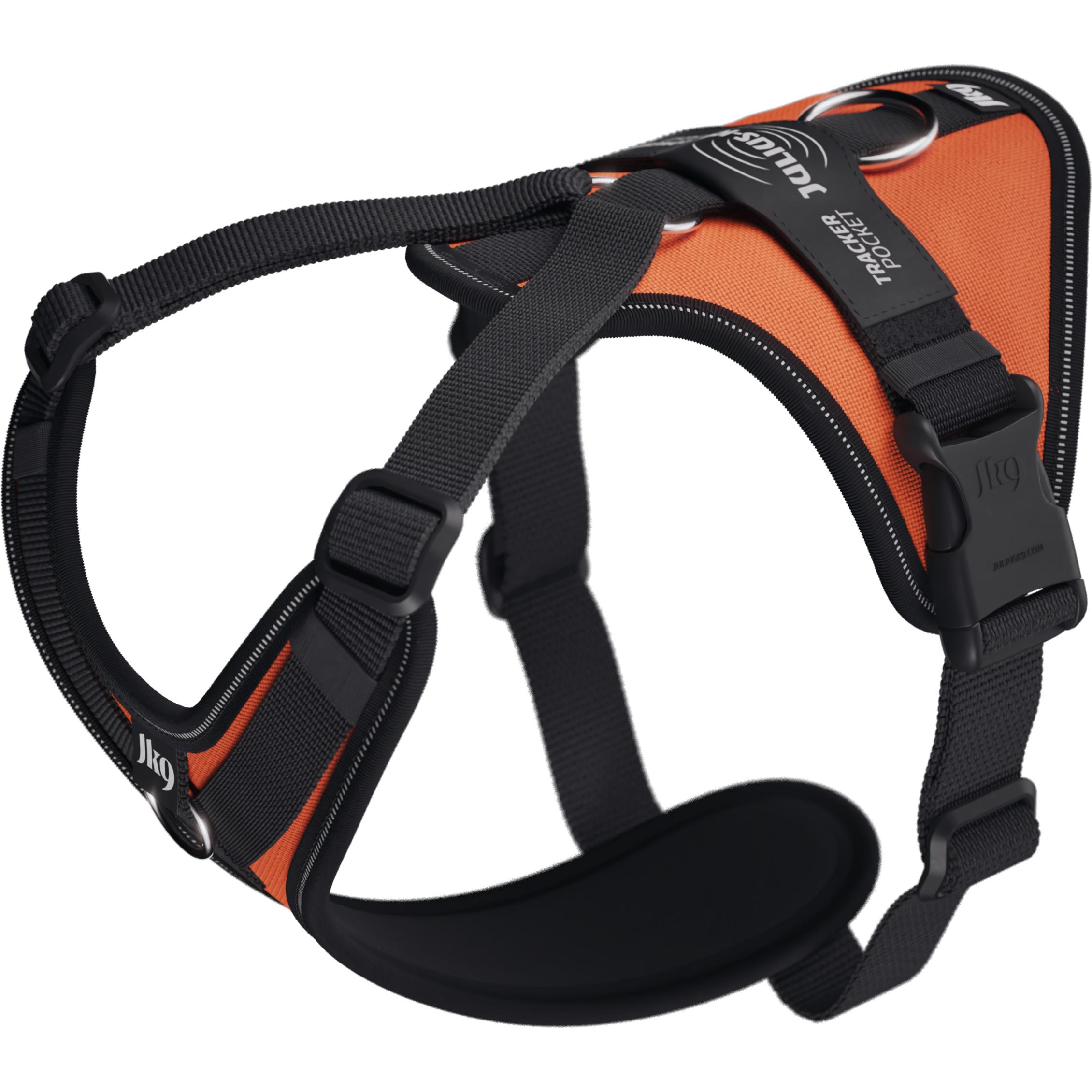 Meilleurs prix pour Julius-K9 K9 Longwalk light sele w/trackerpocket,UV Orange,S (S, Chien, Général), Collier + laisse
