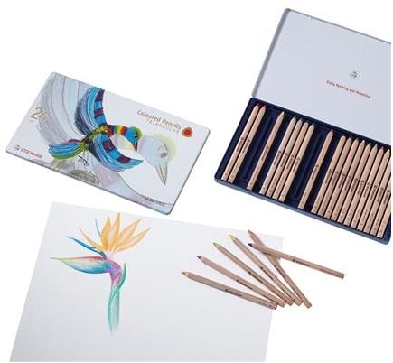 Produktbild Stockmar Buntstifte, dreieckig, 24 Farben + 1 Graphitstift (Mehrfarbig)
