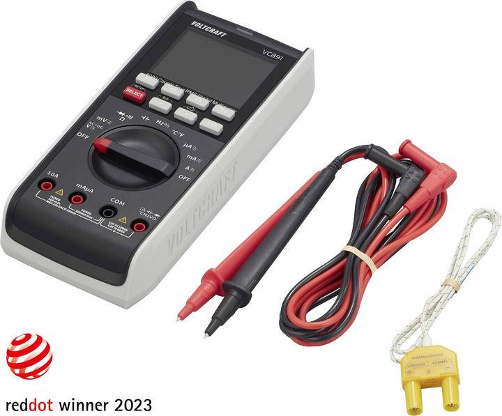 Produktbild Voltcraft VC891 Hand-Multimeter digital Datenlogger CAT III 1000 V, CAT IV 600 (CAT IV 600V, CAT III 1000V)