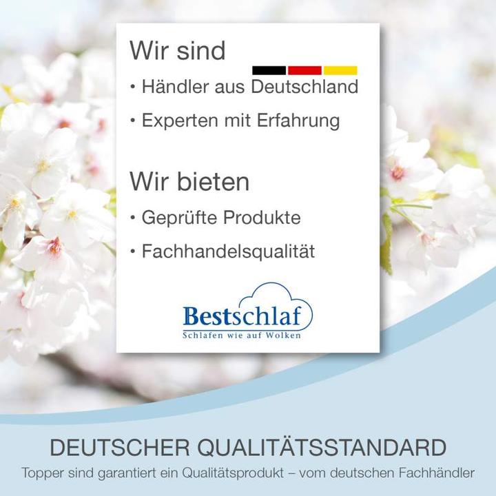 Actual product image Bestschlaf Cold foam mattress topper (80 x 200 cm)