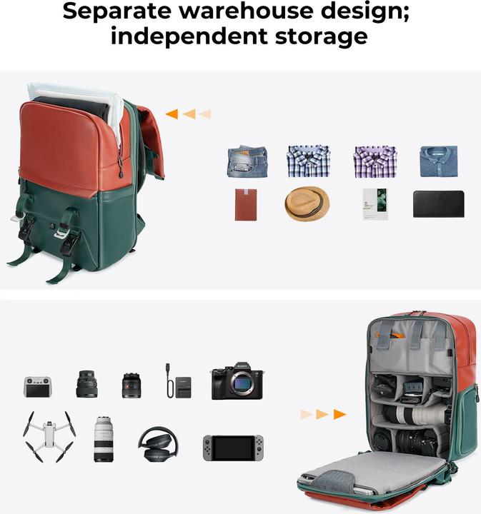 Actual product image K&F Concept Urban Wander 01 (Photo backpack, 20 l)